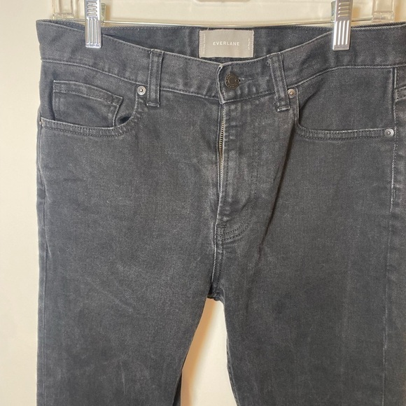 Everlane black straight leg woman’s jeans size 28 - Picture 4 of 13